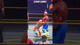 1989 Sting escapes Iron Sheik camel clutch WWE 2K24 [upl. by Binetta]