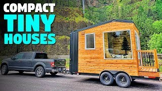 Compact Micro Tiny House On Wheels [upl. by Simonsen]