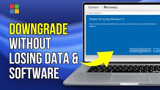 How to Downgrade Windows 1110 to Windows 7 without Losing Data amp Software [upl. by Johnathon]