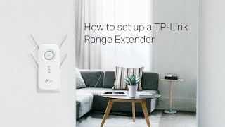 How to set up a TPLink Range Extender [upl. by Mccomb]