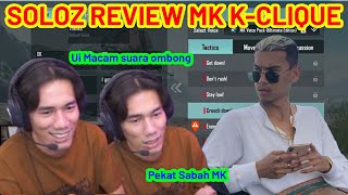 SOLOZ REACT VOICE PACK MK DI PUBG MOBILE [upl. by Amlus]