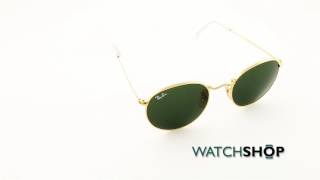 RayBan Mens Round Metal Sunglasses RB344700150 [upl. by Nnylak305]