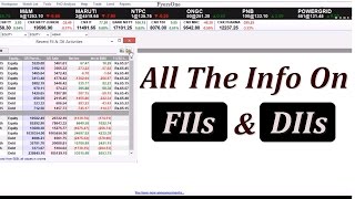 Finally All The FII amp DII Data in ONE Place [upl. by Spoor]