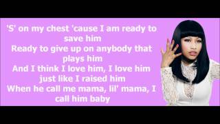 Nicki Minaj  Your Love Lyrics Video [upl. by Astra]