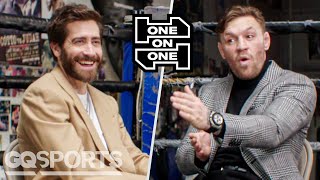 Jake Gyllenhaal amp Conor McGregor Have an Epic Conversation  One on One  GQ Sports [upl. by Tacye]