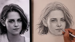 🔥👉 Basics of Portrait Drawing for Beginners  Free Hand Portrait Drawing sketchbookbyabhishek [upl. by Illona]