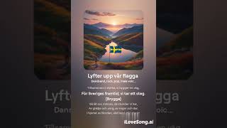 Lyfter upp vår flagga  Version 1 [upl. by Auqenaj]