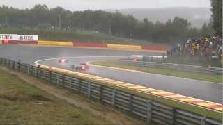 F1 Belgium Grand Prix 2012  Support races highlights and epic Formula 1 sounds [upl. by Peirce]