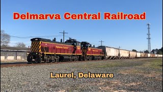 Delmarva Central Railroad unit train [upl. by Seravart]