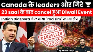 quotInsensitive Actquot Canada Opposition Leader Cancels Diwali Event Slammed [upl. by Lesoj]