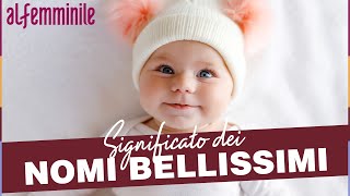 Questi nomi hanno un bellissimo significato 👶🏻ALFEMMINILE [upl. by Stich499]