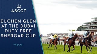 Euchen Glen wins the Dubai Duty Free Shergar Cup Stayers [upl. by Aztinad]