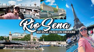 ¿Cómo es el paseo en Crucero por el Río Sena de París 🇫🇷 ¿Cuánto dura [upl. by Ellerd]