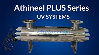 Athineel Plus Series UV System  Ultra Violet Disinfection for STP ETP Aqua culture Industry [upl. by Ennairrek907]