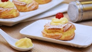 ZEPPOLE all’ARANCIA al forno  Easy ORANGE ZEPPOLE recipe [upl. by Ellehcir235]