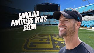 Carolina Panthers OTAs Begin  Roster Concerns  Breakout Candidates MUCH MORE [upl. by Scrope]