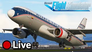 Livestream  silly goose attempts to fly an airbus a320 please help [upl. by Kam]