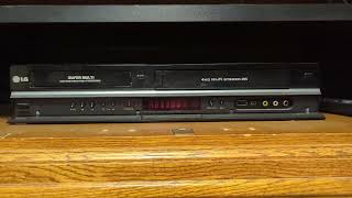 LG vcr DVD combo unit freaking out error [upl. by Lasiaf]