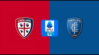 CAGLIARIEMPOLI  🔴 DIRETTA LIVE CAMPIONATO 5 GG SERIE A in Cronaca live [upl. by Barbara]