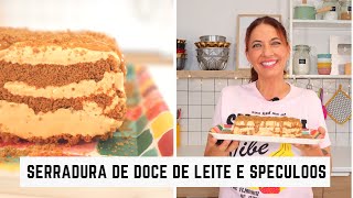 Serradura gelada de doce de leite e speculoos só 3 ingredientes [upl. by Edme]