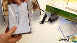 3G375G Wireless N Router TLMR3420 TPLink  Unboxing by wwwgeekshivecom [upl. by Rosalinda798]