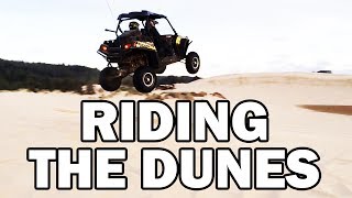 RIDING THE DUNES Coos Bay 2014 Polaris RZR 900 XP [upl. by Also]