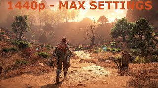 Horizon Zero Dawn Remastered  1440p  RTX 4070 Ti amp i7 13700K  MAX SETTINGS  DLSS  FG  60 FPS [upl. by Gwenny]