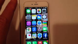 iPhone 6 zoom icone e aumentare dimensione caratteri iOS8 [upl. by Aonehc]