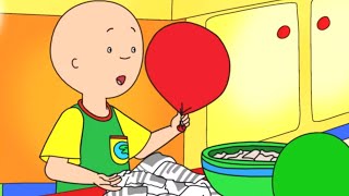 Surprise Birthday Party  Caillou Cartoon [upl. by Dulcia]