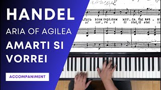 HANDEL — Agilea Amarti si vorrei Teseo  ГЕНДЕЛЬ — Ария Аджилеи из оперы «Тесей» [upl. by Aitenev898]