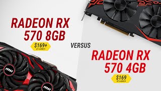 RX 470 4GB vs RX 570 4GB  Huge Difference  R7 3700X [upl. by Ayekal36]