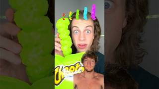 Giant RaInbow Cheetos ASMR LukeDidThat asmr asmrsounds viral [upl. by Naillimxam679]