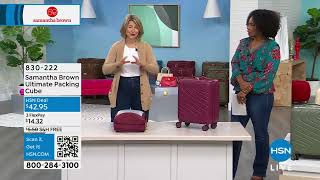 Samantha Brown Ultimate Packing Cube [upl. by Laerdna]