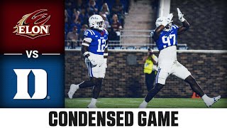 Elon vs Duke Condensed Game  2024 ACC Football [upl. by Eliason]