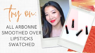 ARBONNE Lipsticks Swatched  ALL 16 SHADES  CrueltyFree amp VEGAN  Ashlyn Mark [upl. by Kowalski766]