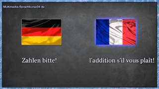 Französisch lernen für Anfänger  Vokabeln zum nachsprechen Teil 2 🇨🇵 ✔️ [upl. by Ahseekal]