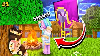 Strange GIRL HELPED Me To DEFEAT DARK MAGICIAN In MINECRAFT 😍😱 [upl. by Mayrim355]