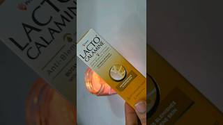 Lacto Calamine Anti Blemish Cream  new launch  skincare skinwhitening viralshorts [upl. by Weldon]