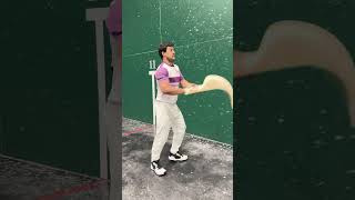 JAIALAI EXPLAINED WHY WE TARGET THE SIDE WALL 🎯🎯 jaialai battlecourt [upl. by Ahsenrac]