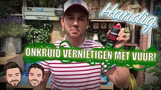 Snel onkruid weghalen DIT is DE SNELSTE manier 🔥 HANDIG [upl. by Hauger336]