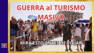 VIAJAR BARATO Comienzan las RESTRICCIONES al TURISMO MASIVO [upl. by Ramedlaw242]