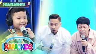 Jhong and Lassy quickly guess Jazes song in Karaokids  It’s Showtime [upl. by Villiers]