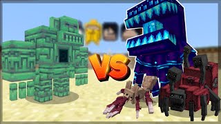 Minecraft HENOS VS ASTEMIRS FORESTCRAFT   BATALHA DE MOBS [upl. by Aseen403]