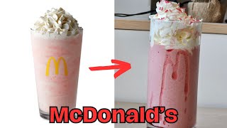 McDonalds Strawberry Protein Smoothie [upl. by Volotta]