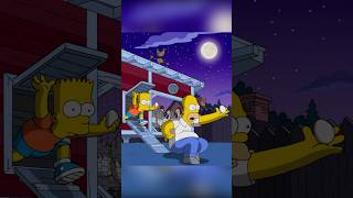 Homer taught Bart how to steal eggs🤫🤣thesimpsons simpsons movie funny shorts [upl. by Aivital]