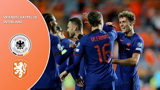 Duitsland vs Nederland  Vriendschappelijk interland 20232024 [upl. by Asteria25]