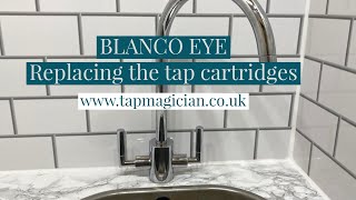 Blanco Eye amp Sphere  Fix dripping tap Replacing the ceramic tap cartridges valves​ Tap Magician [upl. by Corby985]