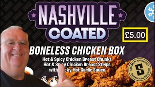 Nashville Coated Boneless Chicken Box From Iceland By Sides A Taste Of The South In The North [upl. by Siramay690]