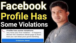 profile has some violations problem  facebook profile has some violations remove [upl. by Akilak630]