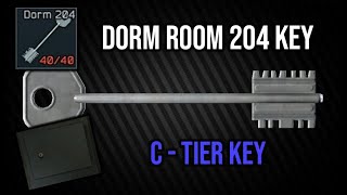 Dorm Room 204 Key  Guide  Escape from Tarkov [upl. by Assyram]